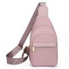 Dámska náprsná taška s kontrastnou farbou, veľkokapacitná taška cez rameno/crossbody