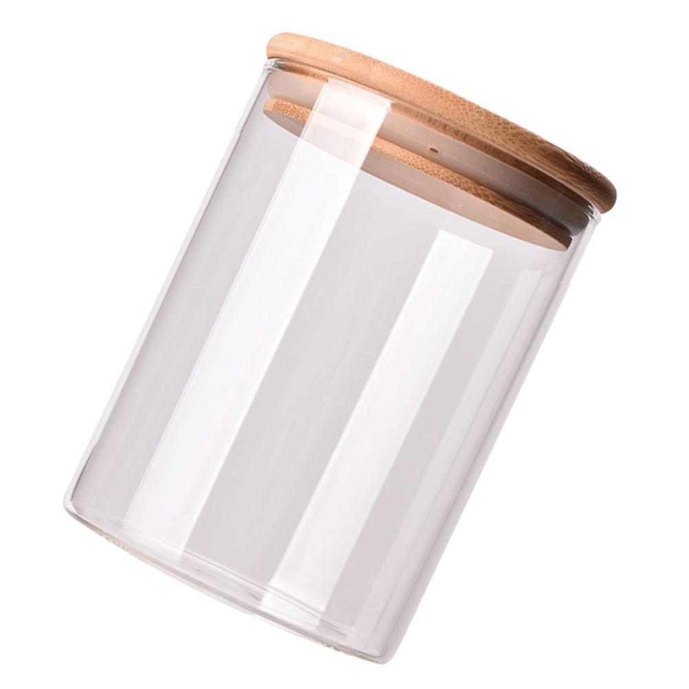 175 Ml Salt Storage Candy Jar Glass Jars Tea Sealing Cap Coffee Bean Loose Containers Sealed Canisters