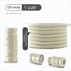 Colorful Metal Lock Sneakers Capsule Lock Stretch Rubber Shoestrings for Easy Wear Elastic Shoelaces No Tie Sports Shoe Laces