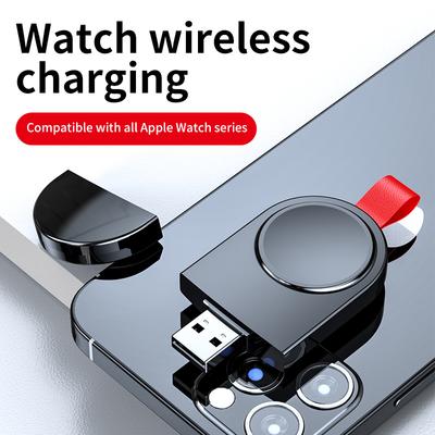 Iwatch 1/2/3/4/5/se/6. Nesil İçin Taşınabilir Manyetik Kablosuz Şarj Cihazı