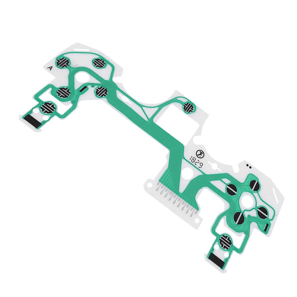 10Pcs Replacement Part Green Keypad Conductive Film For Sony Playstation 4 PS4 Controller