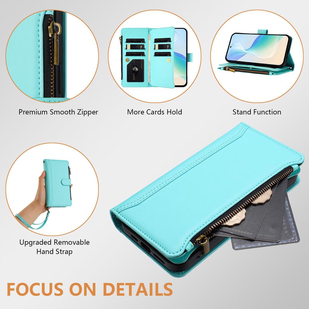 High-End Zipper Card Insert Phone Case for Oneplus Nord 4 5G Overseas Version