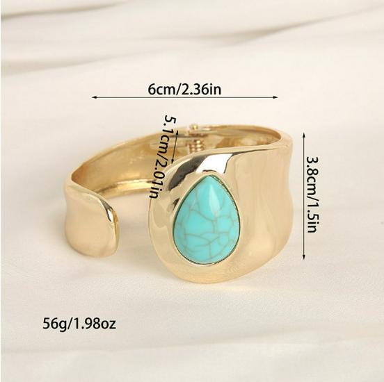 Stylish Open Water Drop Bracelet