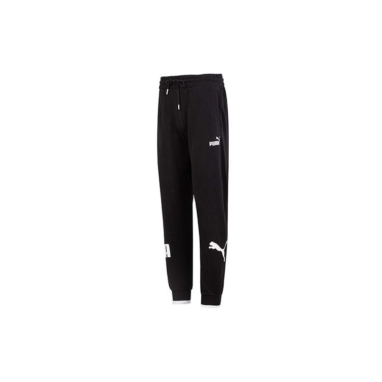 PUMA Power Sweatpants  Black  Men s 676669-01 L