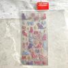Gold Glitter Spark Heart Star Animal Cown DIY Stickers Self-adhesive New Year Gift for Kid Face Scrapbook Decora Bright Stickers