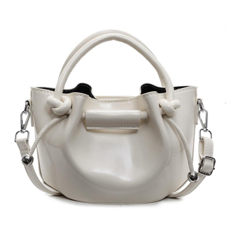 Niche bag women's summer new handbag texture versatile shoulder bag fashion pleated shoulder oblique span bag