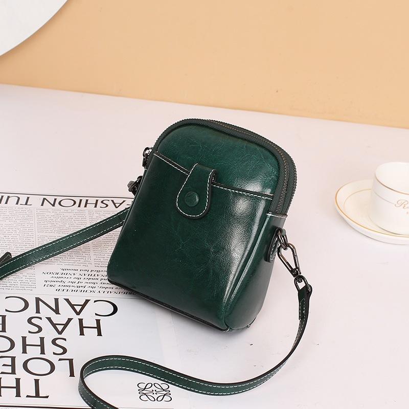 Retro New Summer Mobile Phone Bag Fashionable and Versatile Mini One Shoulder Crossbody Bag