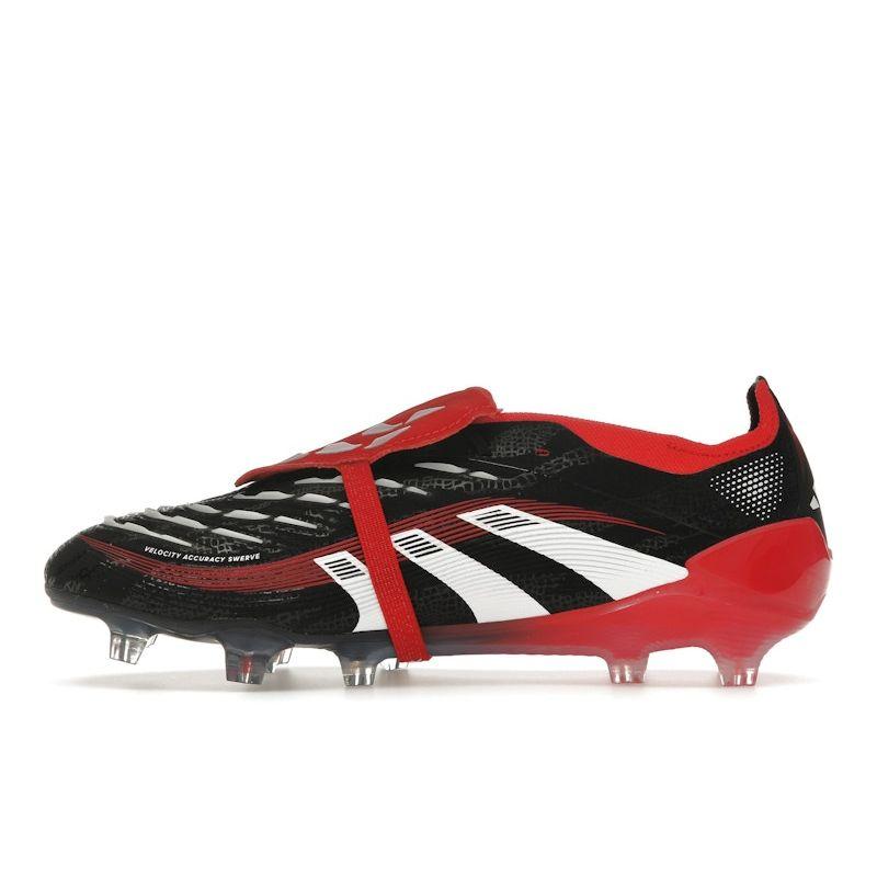 Adidas Predator 24 Elite Foldover Tongue BWR FG Moments Pack Unisex Sneakers Black Core-Black Cloud-White JH9258