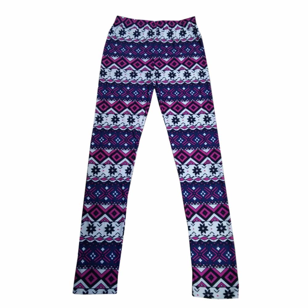 Winter Warm Women Knitted Tights Pants Skinny Slim Trousers Xmas Snowflake Reindeer Pencil Leggings