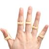 5 Pcs Reusable Oval Finger Splints Finger Support Brace Stabilizers Triggers Finger Splints for Broken Straightening