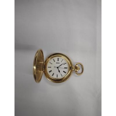 Used SEIKO 7N21-0A00 Quartz Pocket Watch