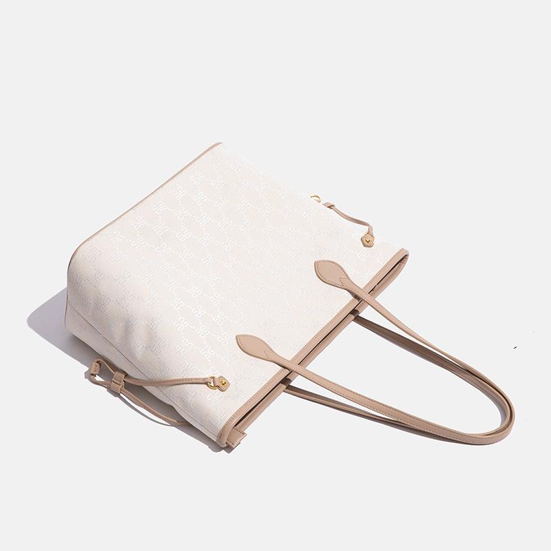 Large-capacity Handbag, Summer Fashionable and Simple Tote Bag, Hand-carried Single-shoulder Niche Women's Bag