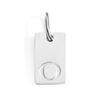 CARLIDANA Minimalist Letter Initial Jewelry Women Stainless Steel Gold Plated Rectangle Silver Color Alphabet Pendant Charm