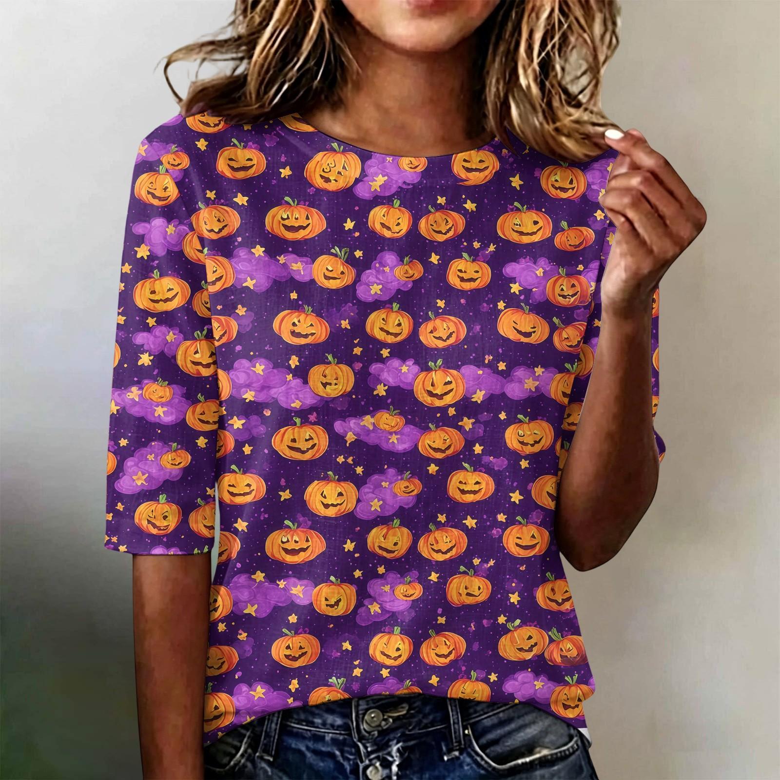 Women s Short Sleeve Round Neck Loose Fit Lightweight Casual Blouse Top XXL