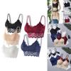 Women's Backless Lace Floral Bralette Crop Top With Padded Comfort**