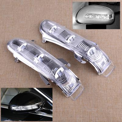 1Pair Side Mirror Turn Signal Light Lamp Fit For Mercedes Benz CL-Class W215 S-Class W220 1999-2002