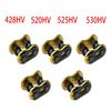 Motorcycle Chain Buckle Ring Link 428 520 525 530 Heavy Chain Connecting Connector Master Joint Link with O-Ring Chain Lock