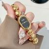 9731B High Value Gold Women'S Watch Temperament Oval Watch Bracelet Women