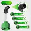 Kit de Mantenimiento para Aire Acondicionado Limpiador de Drenaje AC Adaptador, Herramienta Universal para Tubería de Plástico, Accesorio de Vacío para Condensado de Sistema Húmedo HVAC a PVC Split,