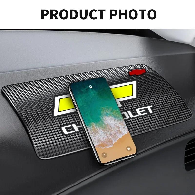 dbjs5 Car Styling Anti-Slip Mat Silicone Dashboard Non-Slip Pad For Chevrolet Spark Captiva Cruze Malibu Equinox Trax Camaro Bolt