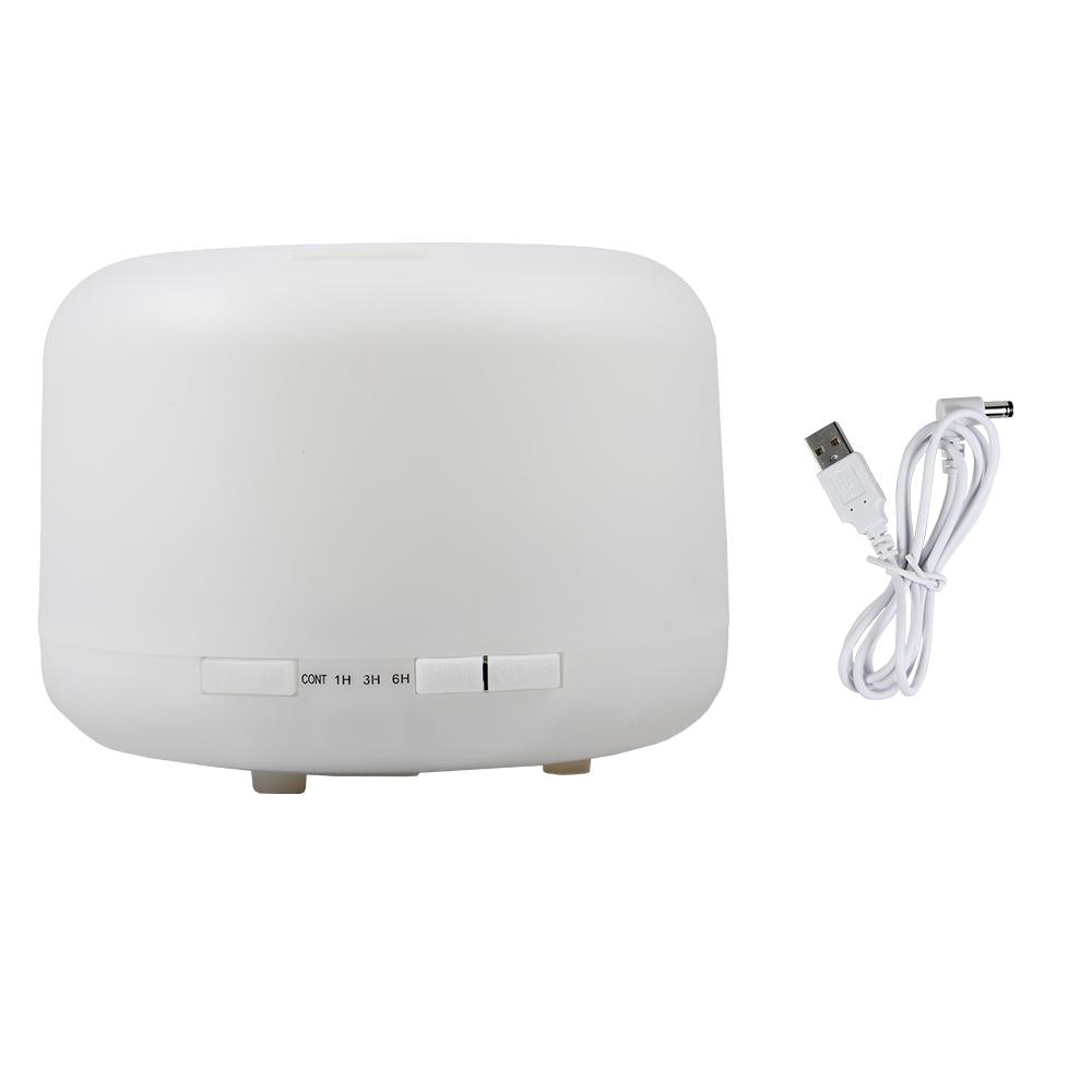 

500ml Essential Oil Diffuser Quiet Aroma Mist Diffusers Remote Control Ultrasonic Air Humidifier with 7 Colors Light for Bedroom