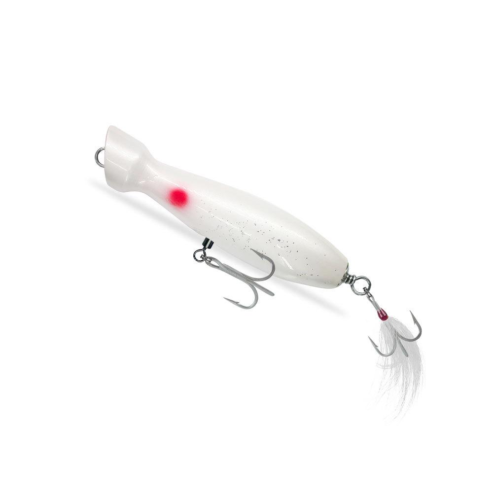 Seasky 5.5" Wooden Popper Fishing Lure for Tuna & Sea Bass