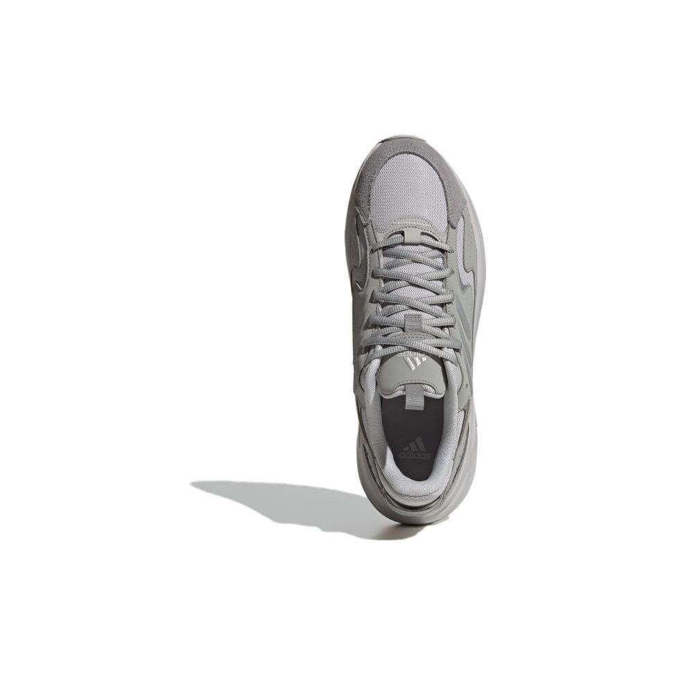 Adidas Comfortable Versatile Low-Top Casual Running Shoes Unisex Sneakers Gray ID3575