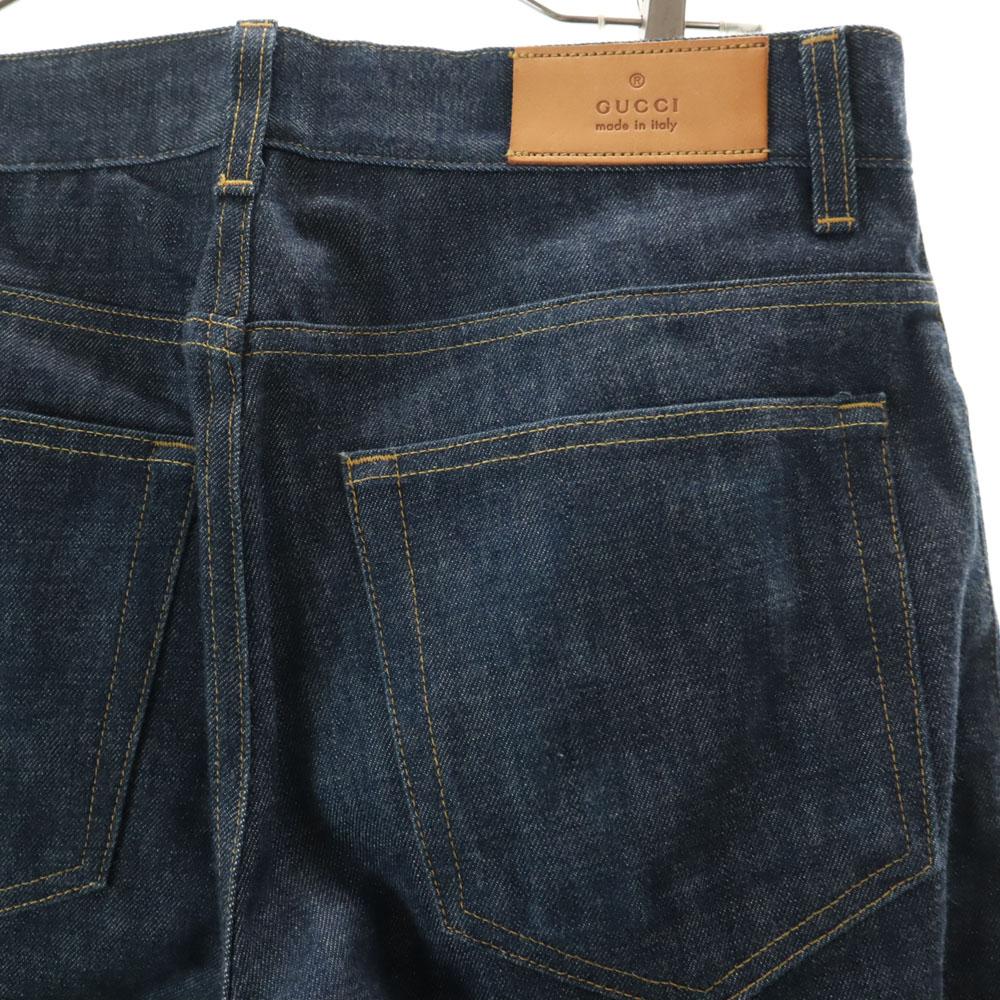 Gucci Made In Italy Denim Pants 46 Navy Men's Used