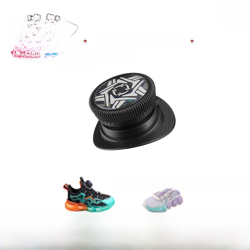 Fibbia per Scarpe Rotante Automatica Senza Laccio: Lacci elastici essenziali per adulti e bambini