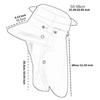Sun Hat with Face Covering Boonie Visor Sun Protection Lightweight Men Women