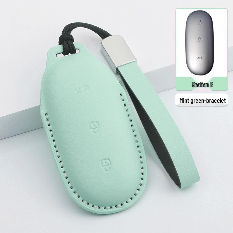 High-End Shell Buckle Key Case for Ideal L6/L7/L8/L9 Mega Car - Unisex
