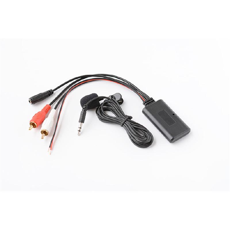New Car 2RCA Wireless Connection Adapter Bluetooth AUX Music + MIC Bluetooth Phone