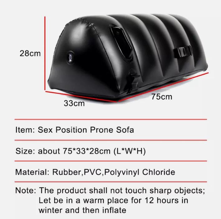 Inflatable Sex Furniture Split Leg Sofa Mat with Straps Sex Love Position Pillow Sex Tools for Couples Women Adult Products SM