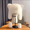 Warm Windproof Faux Fur Lei Feng Hat with Earmuffs for Women