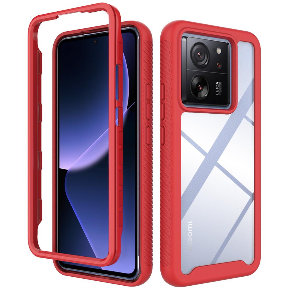 

Shockproof Clear Case TPU Bumper Rugged Cover For Xiaomi Mi 13T/Mi 13t Pro Phone Protective Cases PC TPU&JUST CASE