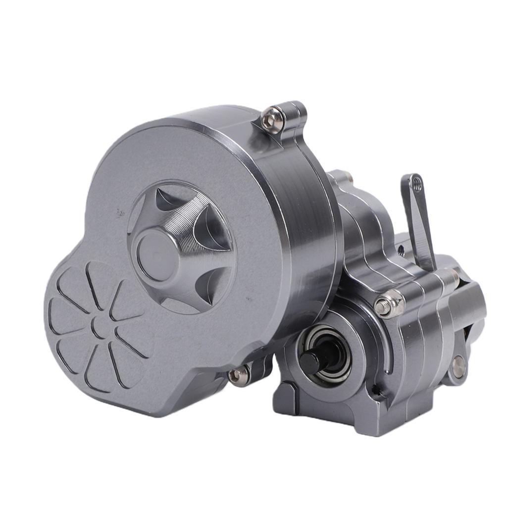 Gearbox Replacement for Axial SCX10 1 10 RC Crawler Aluminum Alloy Transmission Gearbox with Dig Gear