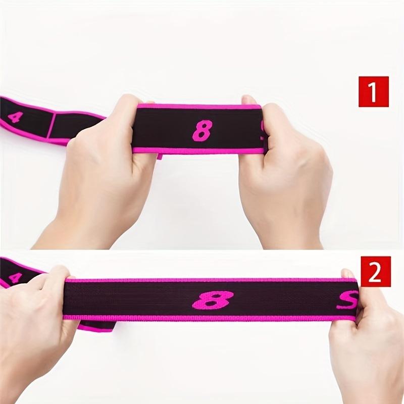 Yoga Elastic Band for Home Fitness, Professional Gymnastics Stretching Resistance Band, Gym Fitness Training Equipment