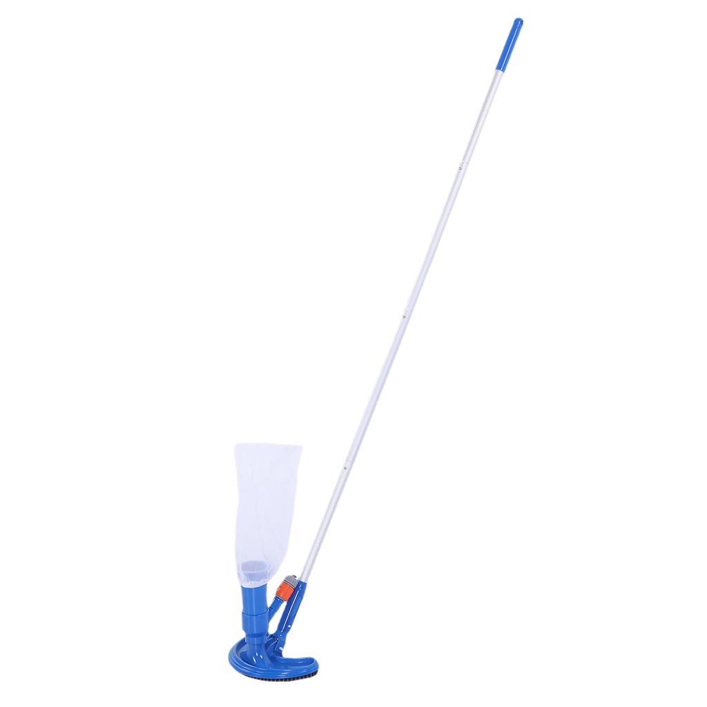 Pool Vacuum Jet Cleaner Labor Saving Portable Underwater Cleaner with 4 Section Pole for Swimming Pool Hot Tub Fountain