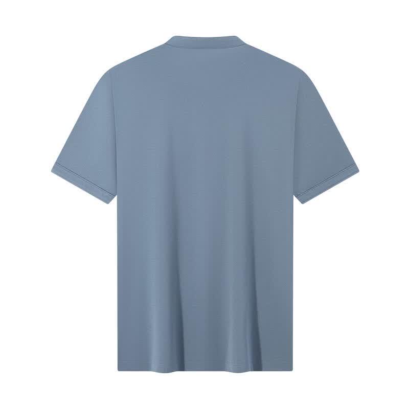 SEVEN Men's Antibacterial Anti-Mite Cool-Touch Polo Shirt