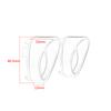 2 Stück Motorrad Blinkerleuchte Linse Blinkerlinse Zierring Visierabdeckung Für Harley Dyna Street Glide Fat Boy Softail Touring