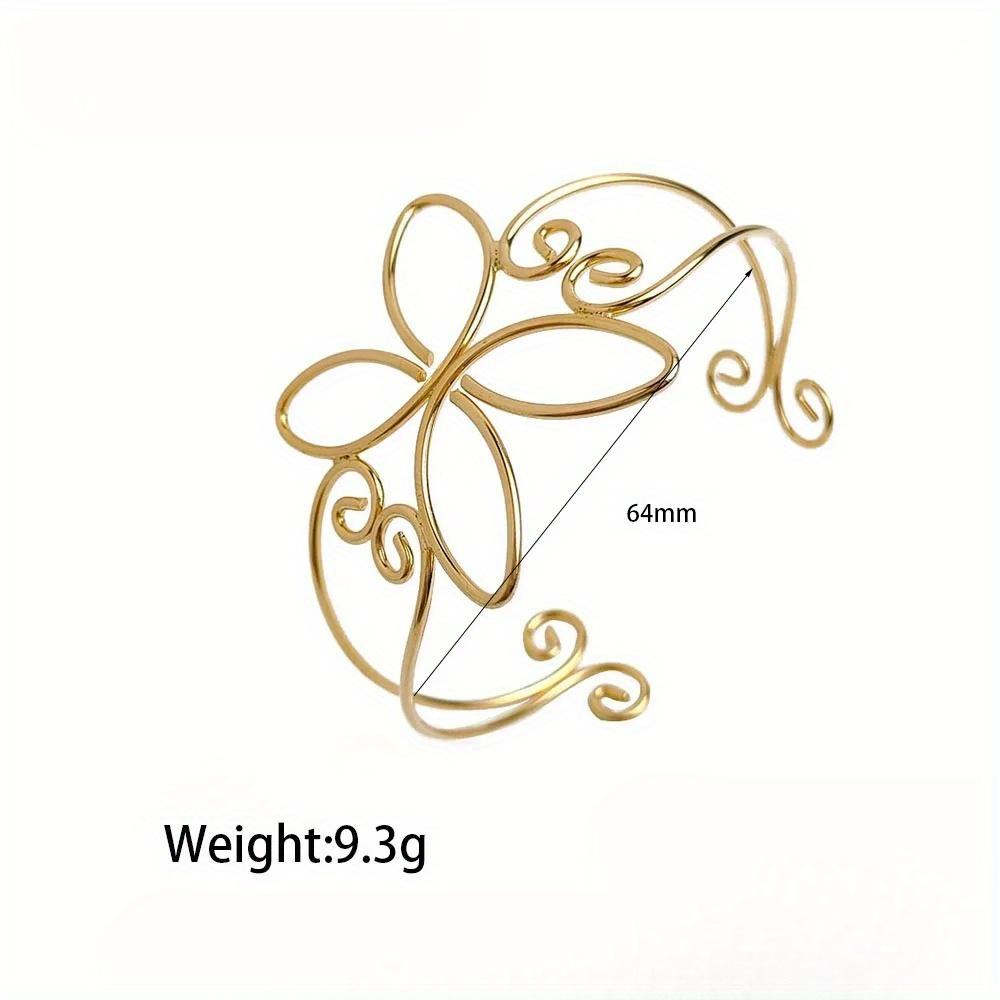 Creative Thread Buckle Pattern Butterfly Moldless Women's Bracelet, High-quality Waterproof Bracelet, Party Jewelry