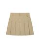 Chuku Chu Cbess-Sk003W Pocket Back Pleated Skirt