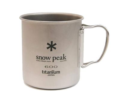 Snow Peak Titan-Einzelbecher 600 MG-044R
