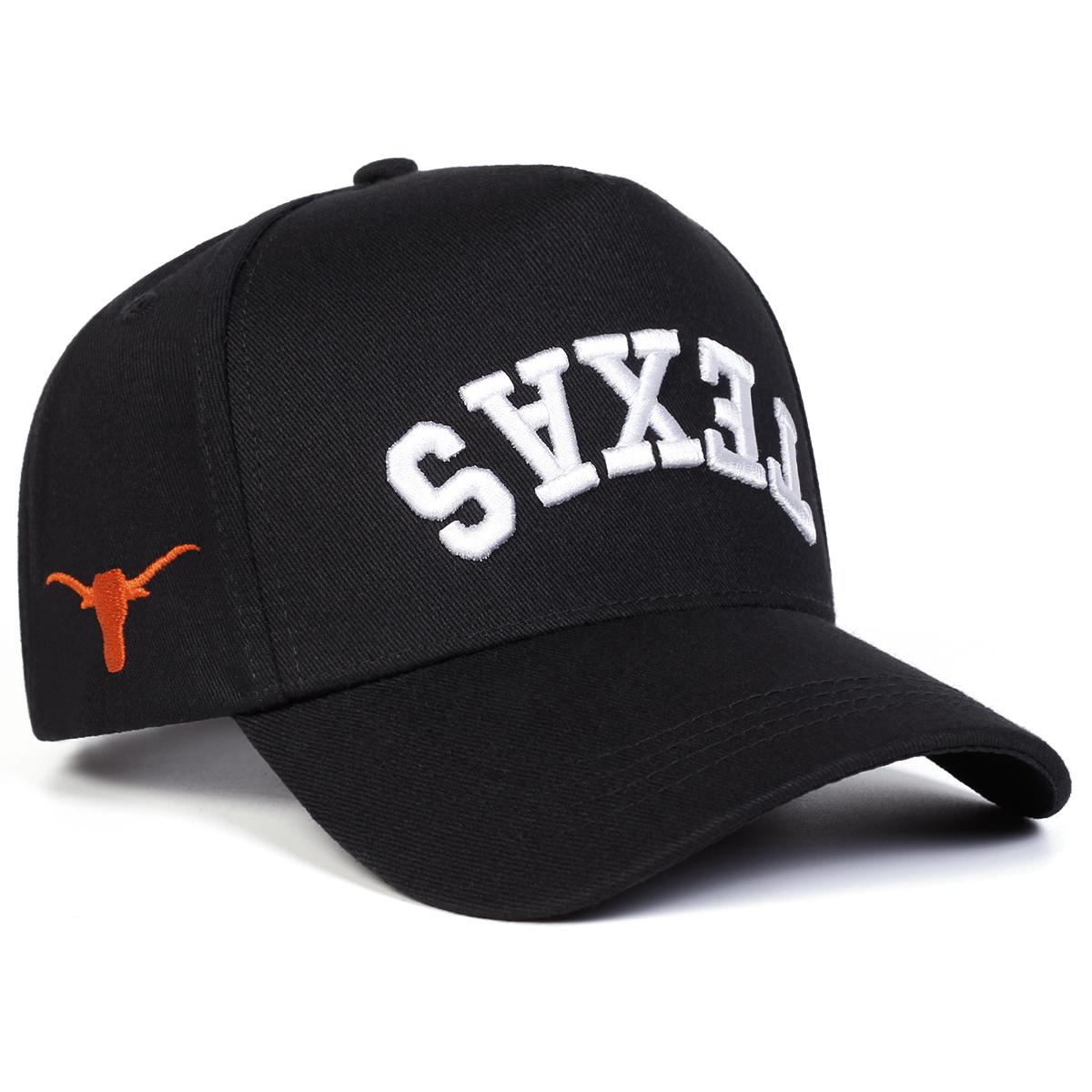 

Unisex TSAXE Letter Embroidery Baseball Caps Spring Autumn Outdoor Adjustable Casual Hats Sunscreen Hat Sports Cap чорний
