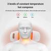 Electric Neck Massager Pillow with Vibration Heat Therapy Memory Foam for Pain Relief Cervical Spine Support Relax Sleep