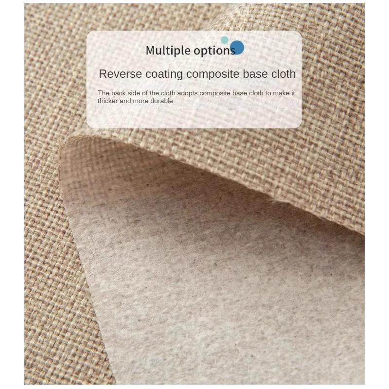 Cotton Linen Style Sofa Fabric By Meters for Upholstery Tablecloth Bag Curtain Pillowcase Diy Sewing Thick Wearable Cloth Plain