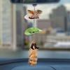 Cute Car Decoration Accessories Western Cowboy Hat Auto Rearview Mirror Pendant Decoration For Car Interior Products