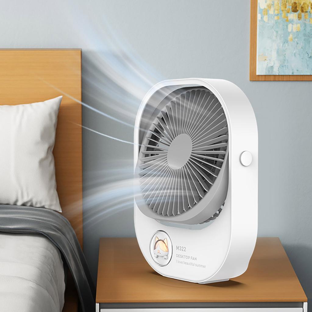 Creative Mini Fan Home Silent Portable Desktop Fan 6 Inch USB Mini Fan