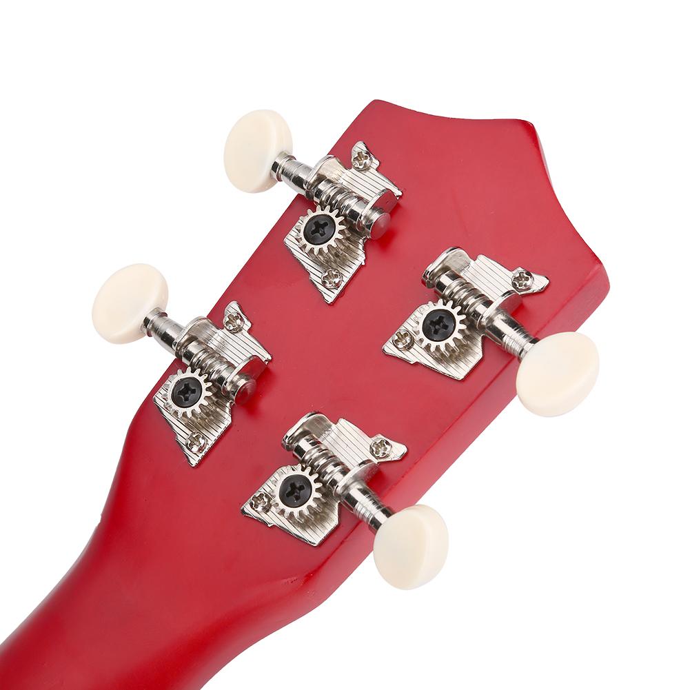 21inch Fashionable Ukulele Music Instrument Toy Gift for Beginner Student Children(Wood Color)