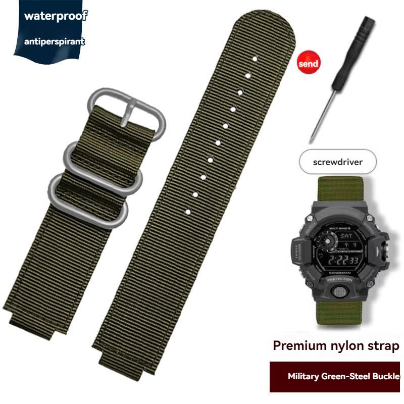 Новый Модифицированный Нейлоновый Ремешок для Серии Casio G-SHOCK 3410 GW-9400 GW9400 GW-9400DCJ GW-9300 G-9200 16мм Ремешок для Часов Спортивный Браслет 16mm-width